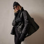 Diamond Quilted Jacket in Black | James Perse Los Angeles