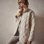 Diamond Quilted Jacket in Cloud | James Perse Los Angeles