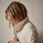 Diamond Quilted Jacket in Cloud | James Perse Los Angeles