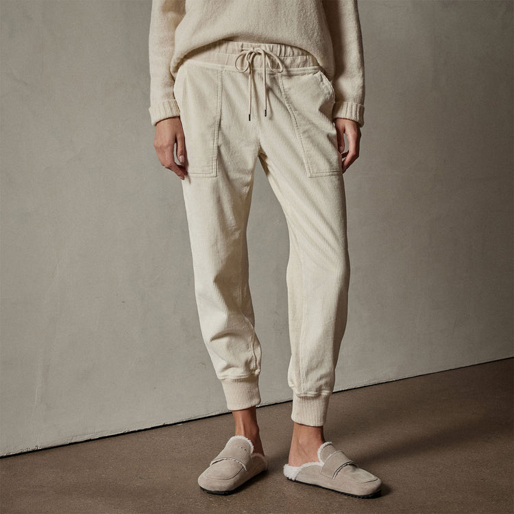 Corduroy Utility Pant in Canvas Pigment | James Perse Los Angeles