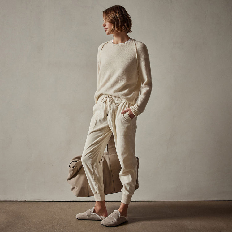 Corduroy Utility Pant in Canvas Pigment | James Perse Los Angeles
