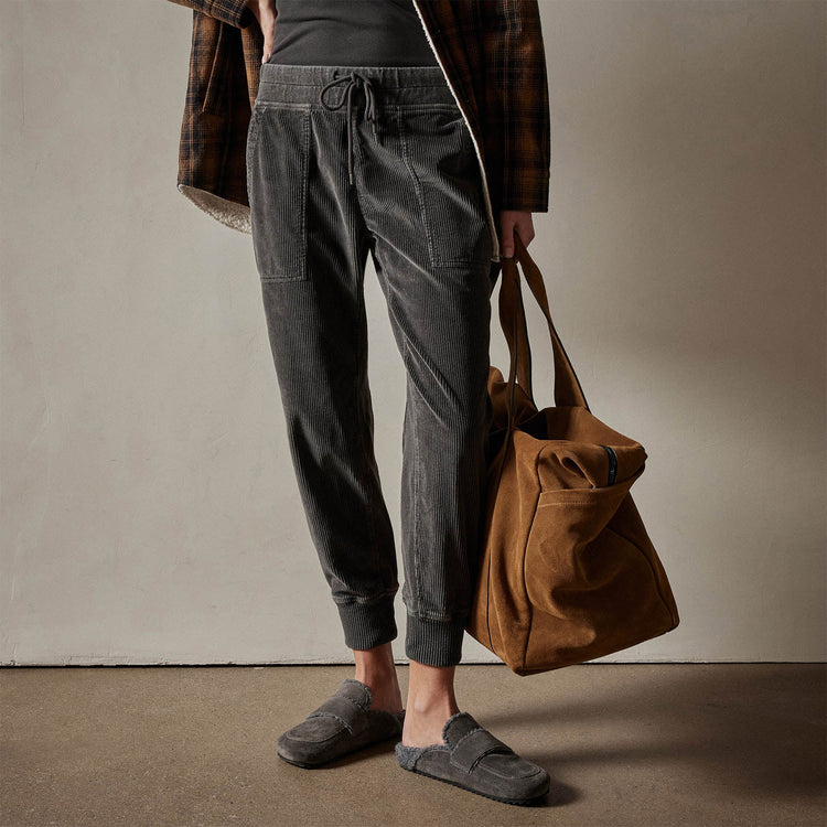 Corduroy Utility Pant in Magma Pigment | James Perse Los Angeles