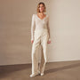 Pacifica Corduroy Pant in Canvas Pigment | James Perse Los Angeles