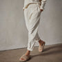 Relaxed Fit Corduroy Pant in Alabaster Pigment | James Perse Los Angeles