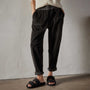 Relaxed Fit Corduroy Pant in Black | James Perse Los Angeles
