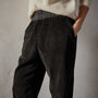 Relaxed Fit Corduroy Pant in Black | James Perse Los Angeles