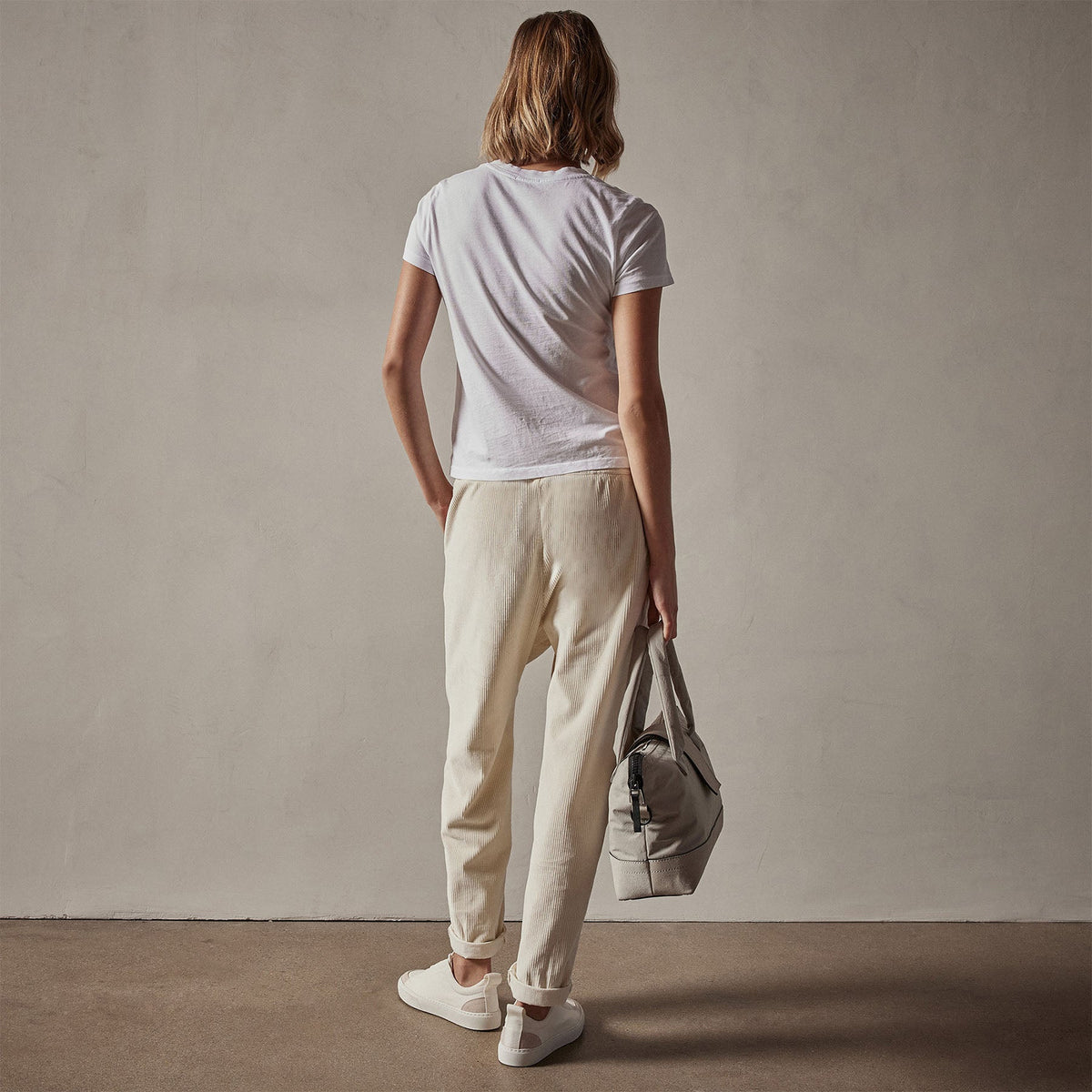 Relaxed Fit Corduroy Pant in Canvas Pigment | James Perse Los Angeles