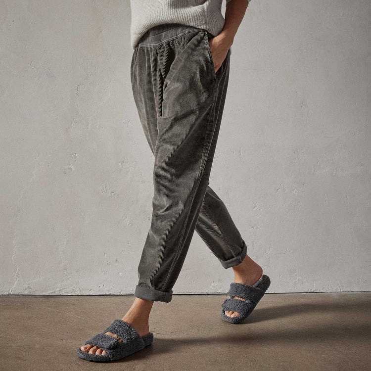 Relaxed Fit Corduroy Pant in Fin Pigment | James Perse Los Angeles