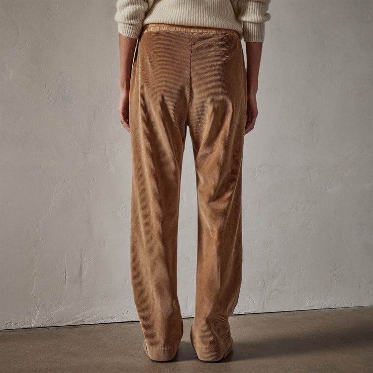 Wide Wale Soft Corduroy Pant in Copper Pigment | James Perse Los Angeles
