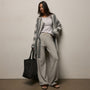 Vintage French Terry Wide Leg Sweatpant in Fog Pigment | James Perse Los Angeles