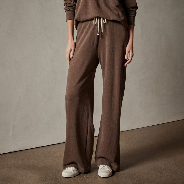 Wide Leg Sweatpant in Fox Pigment | James Perse Los Angeles