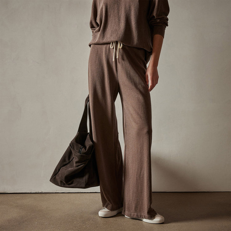 Wide Leg Sweatpant in Fox Pigment | James Perse Los Angeles