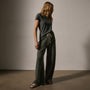 Wide Leg Sweatpant in Granite Pigment | James Perse Los Angeles