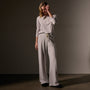Wide Leg Sweatpant in Light Mist Pigment | James Perse Los Angeles