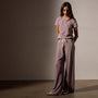 Wide Leg Sweatpant in Red Ash Pigment | James Perse Los Angeles