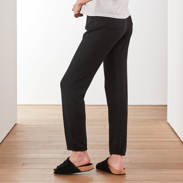 Vintage Fleece Sweatpant In Black | James Perse Los Angeles