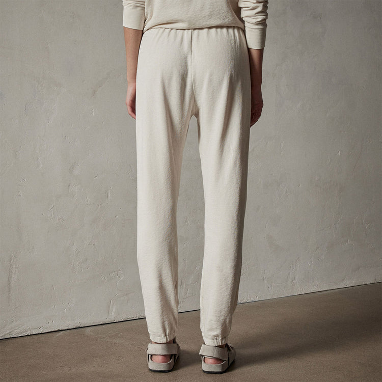 French Terry Sweat Pant in Canvas Pigment | James Perse Los Angeles