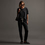 High Gauge Oversized Tee in Magma Pigment | James Perse Los Angeles