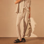 French Terry Sweat Pant in Salt Pigment | James Perse Los Angeles