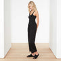 Vintage Fleece Cutoff Sweatpant  In Black | James Perse Los Angeles
