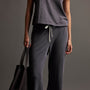 Vintage French Terry Cutoff Sweatpant in Flannel Pigment | James Perse Los Angeles