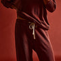 Vintage French Terry Cutoff Sweatpant in Goji Pigment | James Perse Los Angeles