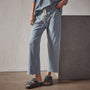 Vintage French Terry Cutoff Sweatpant in Ocean Mist Pigment | James Perse Los Angeles