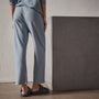 Vintage French Terry Cutoff Sweatpant in Ocean Mist Pigment | James Perse Los Angeles