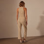 Vintage French Terry Cutoff Sweatpant in Sand Dune Pigment | James Perse Los Angeles