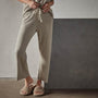 Vintage French Terry Cutoff Sweatpant in String Pigment | James Perse Los Angeles