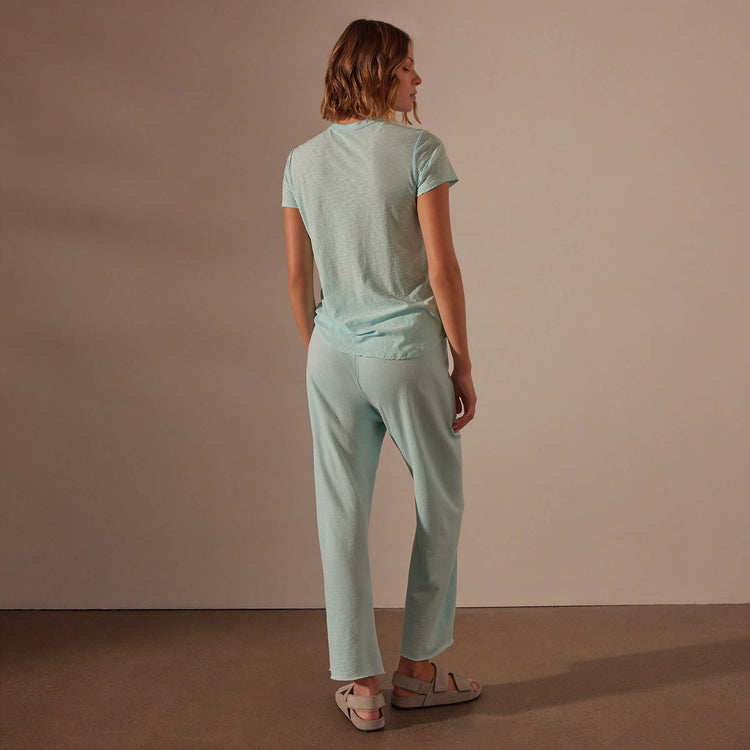 Vintage French Terry Cutoff Sweatpant in Taffy Pigment | James Perse Los Angeles