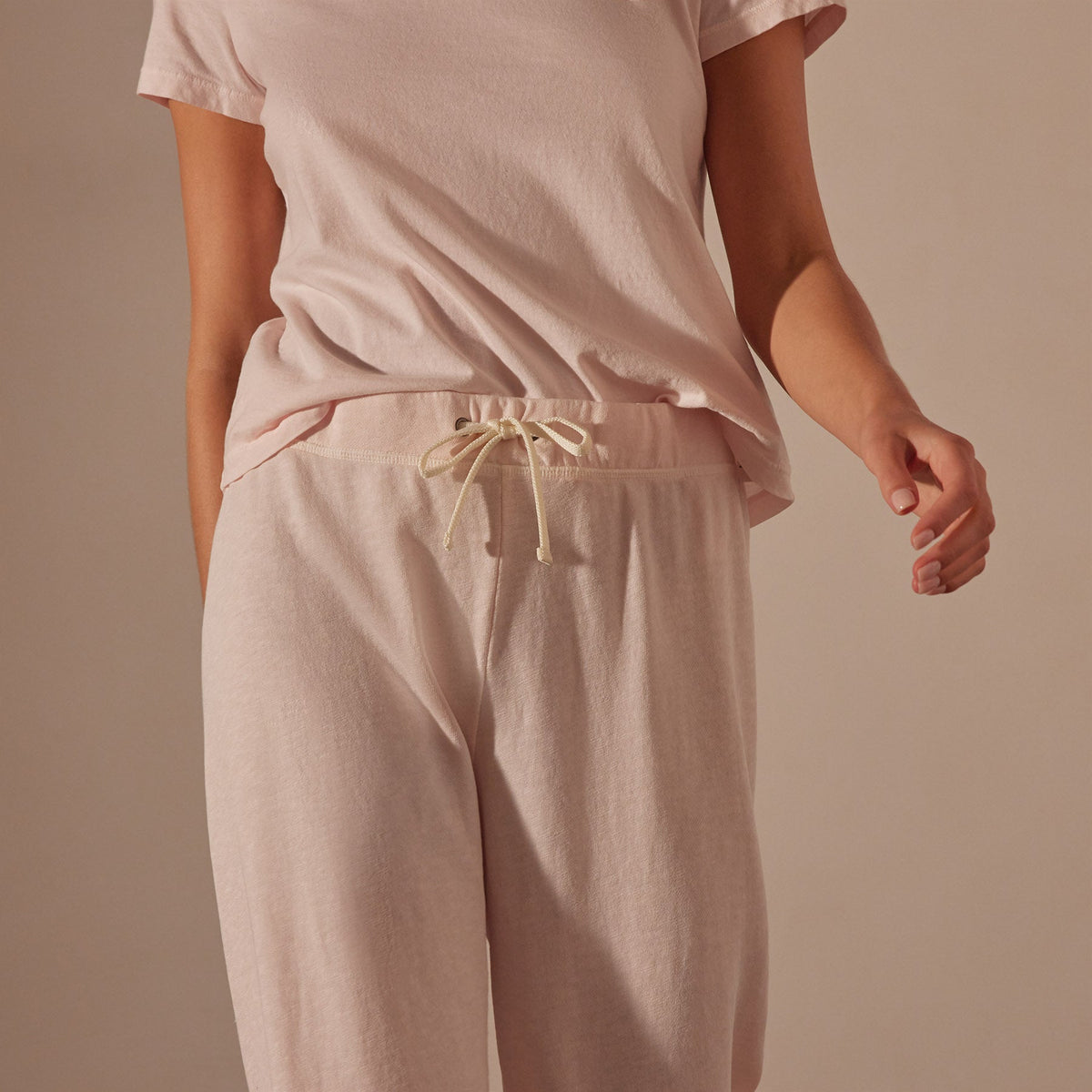 Vintage French Terry Cutoff Sweatpant in Zephyr Pigment | James Perse Los Angeles