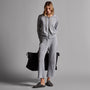Vintage French Terry Zip Up Hoodie in Breeze Pigment | James Perse Los Angeles