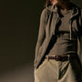 Vintage French Terry Zip Up Hoodie in Caribou Pigment | James Perse Los Angeles