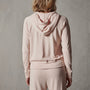 Vintage French Terry Zip Up Hoody in Nougat Pigment | James Perse Los Angeles