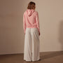 Vintage French Terry Zip Up Hoodie in Peony Pigment | James Perse Los Angeles