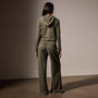 Vintage French Terry Zip Up Hoodie in Trooper Pigment | James Perse Los Angeles
