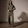 Vintage French Terry Zip Up Hoodie in Trooper Pigment | James Perse Los Angeles