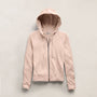 Vintage French Terry Zip Up Hoodie in Zephyr Pigment | James Perse Los Angeles