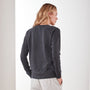 Vintage Fleece Long Sleeve Sweatshirt In Asphalt Pigment | James Perse Los Angeles