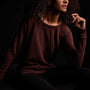 Vintage French Terry Sweatshirt - Maroon | James Perse Los Angeles