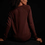 Vintage French Terry Sweatshirt - Maroon | James Perse Los Angeles