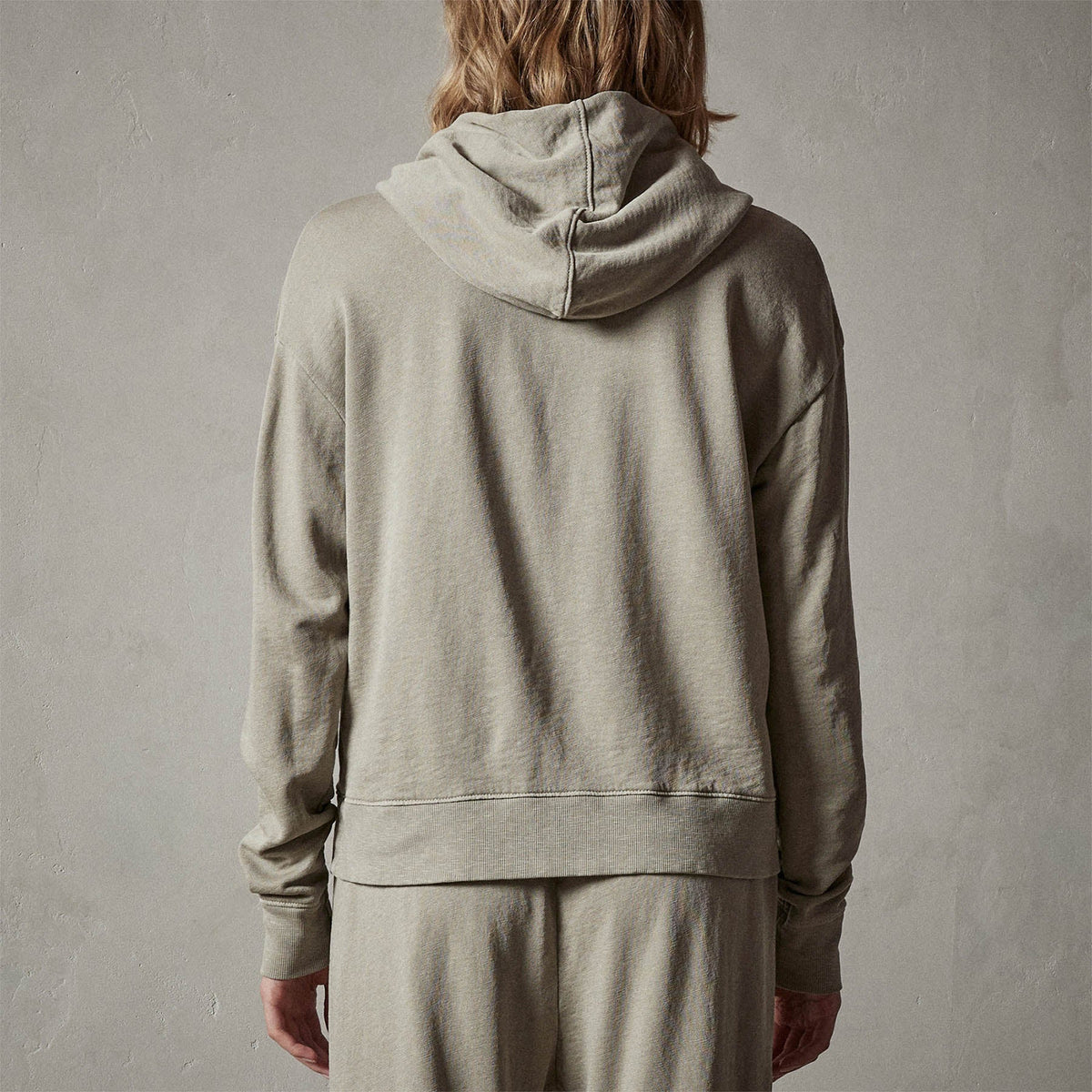 Pullover Hoodie in Mineral Pigment | James Perse Los Angeles