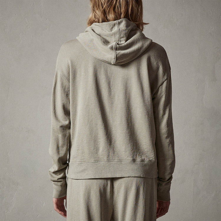 Pullover Hoodie in Mineral Pigment | James Perse Los Angeles