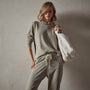 Pullover Hoodie in Mineral Pigment | James Perse Los Angeles
