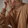 Vintage French Terry Relaxed Sweatshirt - Bronze Pigment | James Perse Los Angeles