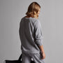 Vintage French Terry Relaxed Sweatshirt in Breeze Pigment | James Perse Los Angeles