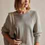 Vintage French Terry Relaxed Sweatshirt in Dapple Pigment | James Perse Los Angeles
