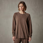 Vintage French Terry Relaxed Sweatshirt in Fox Pigment | James Perse Los Angeles