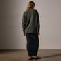 Vintage French Terry Relaxed Sweatshirt in Granite Pigment | James Perse Los Angeles